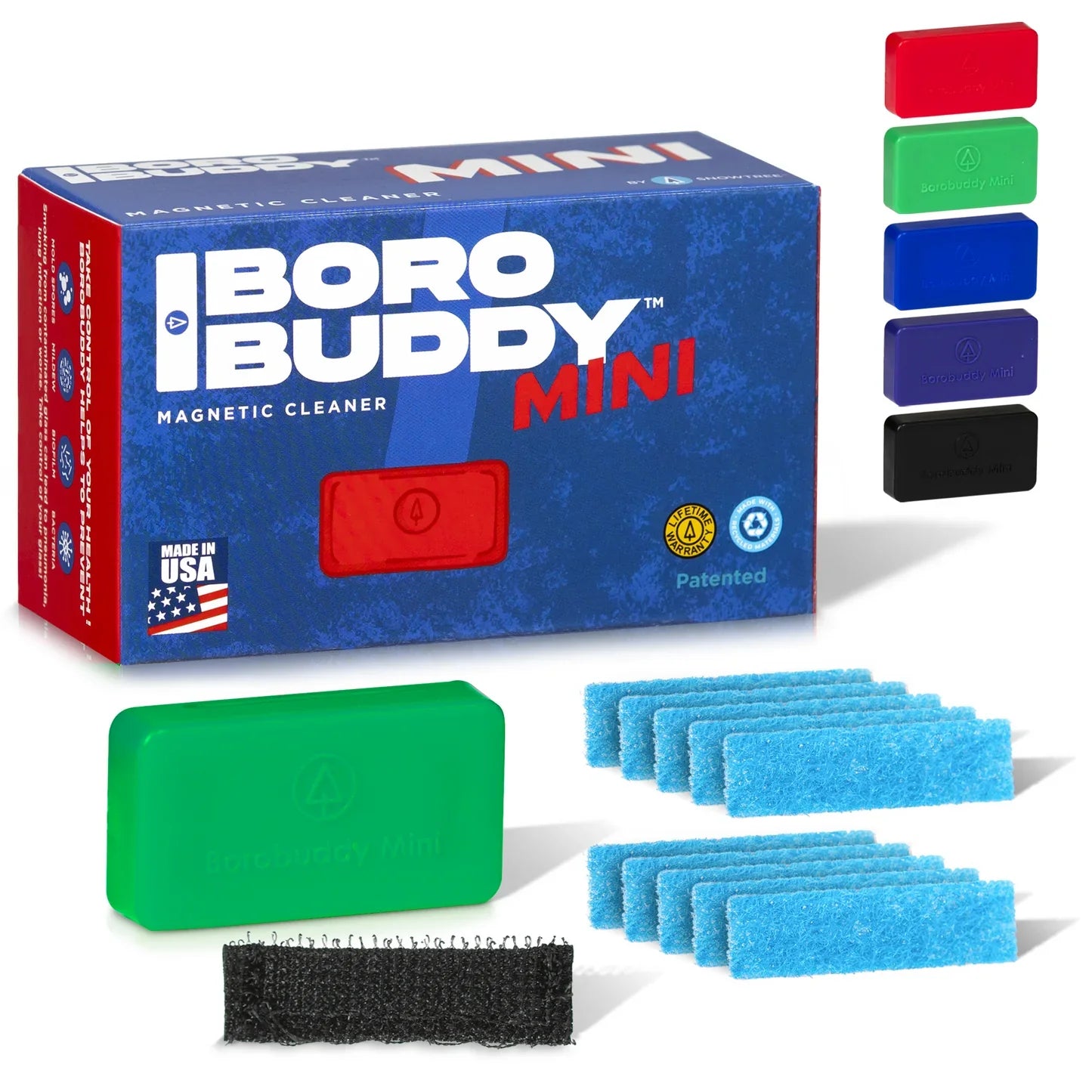 Snowtree | BoroBuddy™ Magnetic Cleaner-Mini Brush ONE Grass