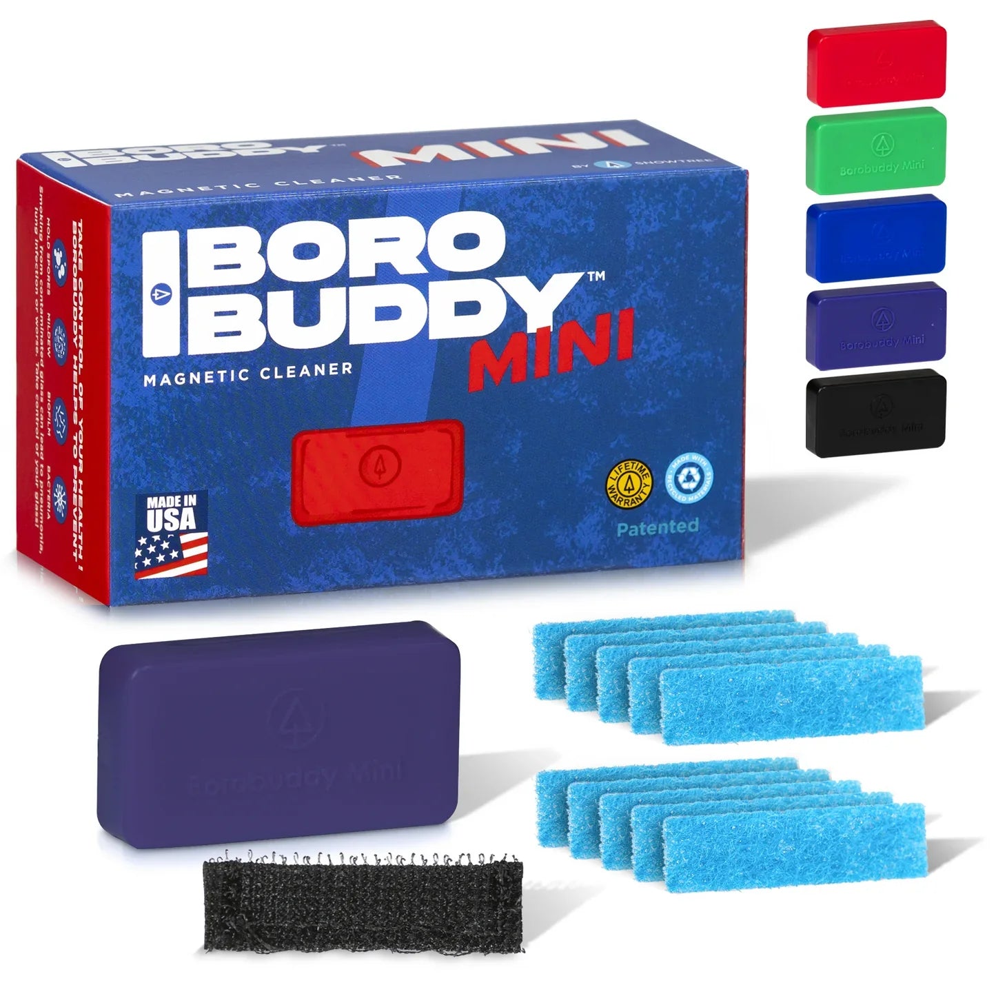 Snowtree | BoroBuddy™ Magnetic Cleaner-Mini Brush ONE Royal Purple