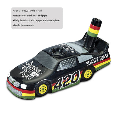 Race Car pipe Ceramic Pipe Roast and Toast Gifts