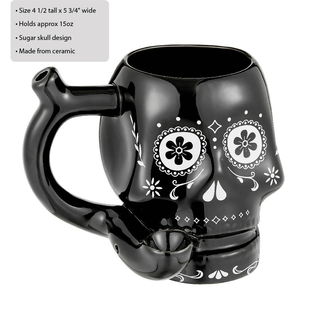 SKULL ROAST & TOAST MUG Mug Pipe Roast and Toast Gifts
