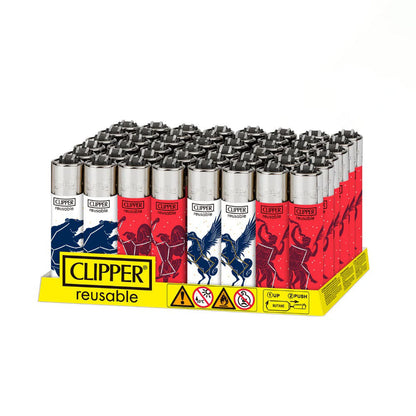 CLIPPER | Galaxy 2 lighters Collection - Display of 48 Lighter ONE