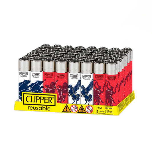CLIPPER | Galaxy 2 lighters Collection - Display of 48 Lighter ONE