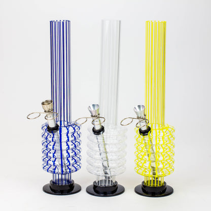 10" acrylic water pipe assorted [FK series] Acrylic Bong ONE
