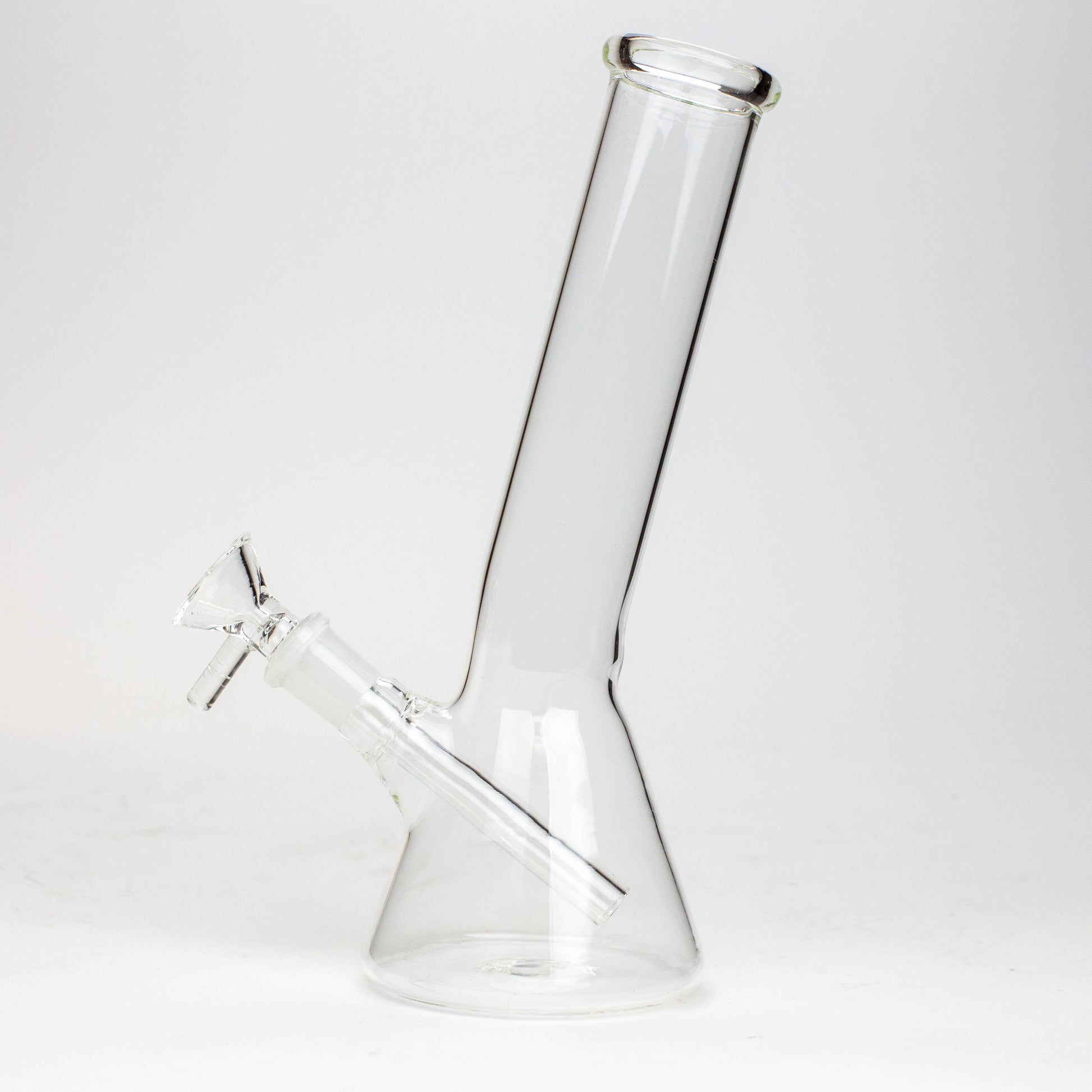 8" Clear glass beaker water bong [ WF001 ] Glass Bong ONE