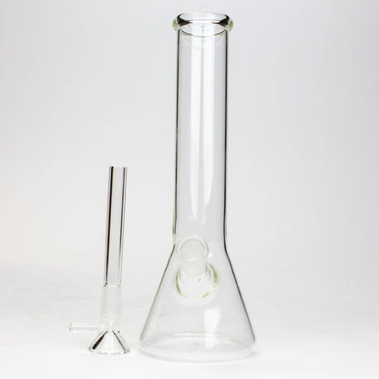 8" Clear glass beaker water bong [ WF001 ] Glass Bong ONE