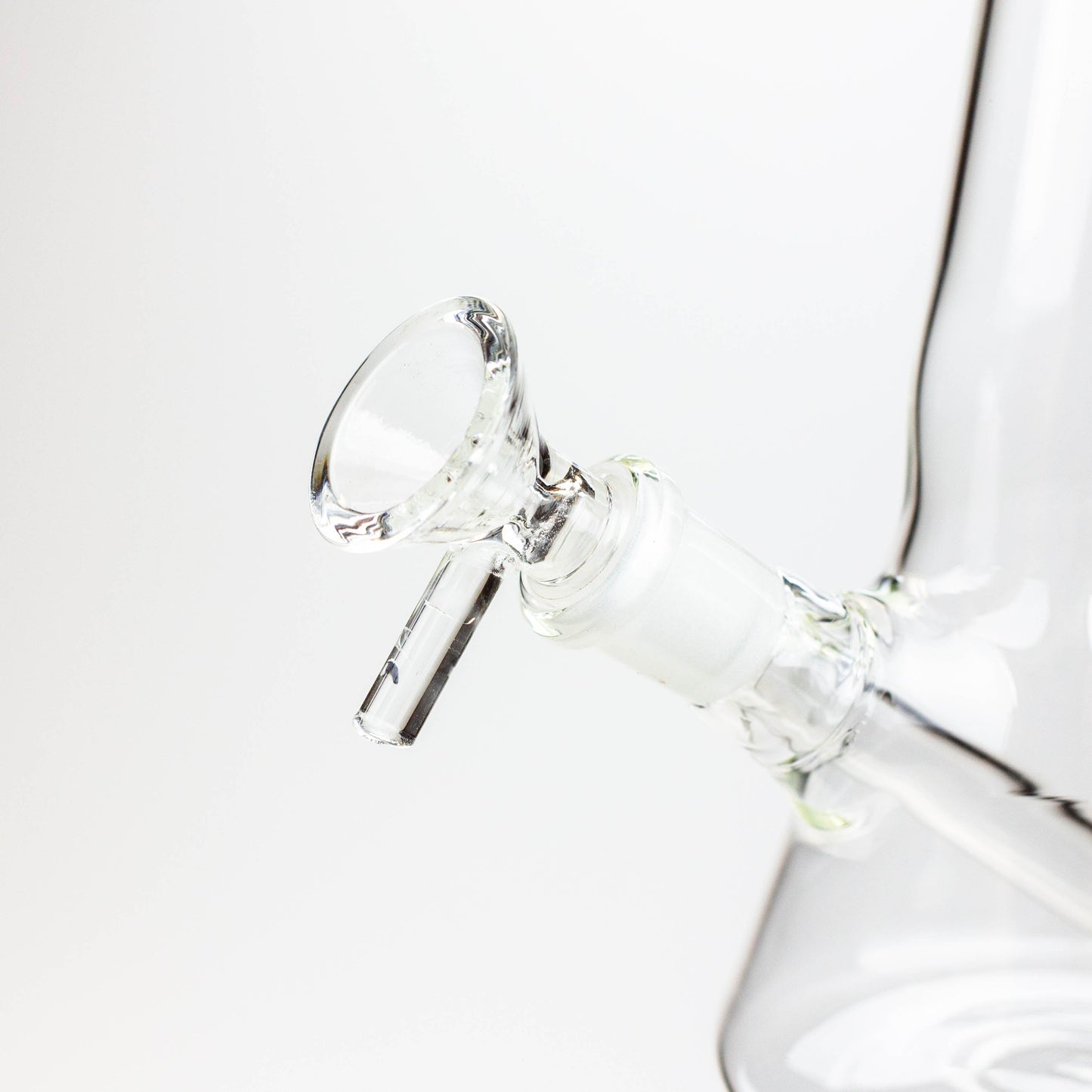 8" Clear glass beaker water bong [ WF001 ] Glass Bong ONE