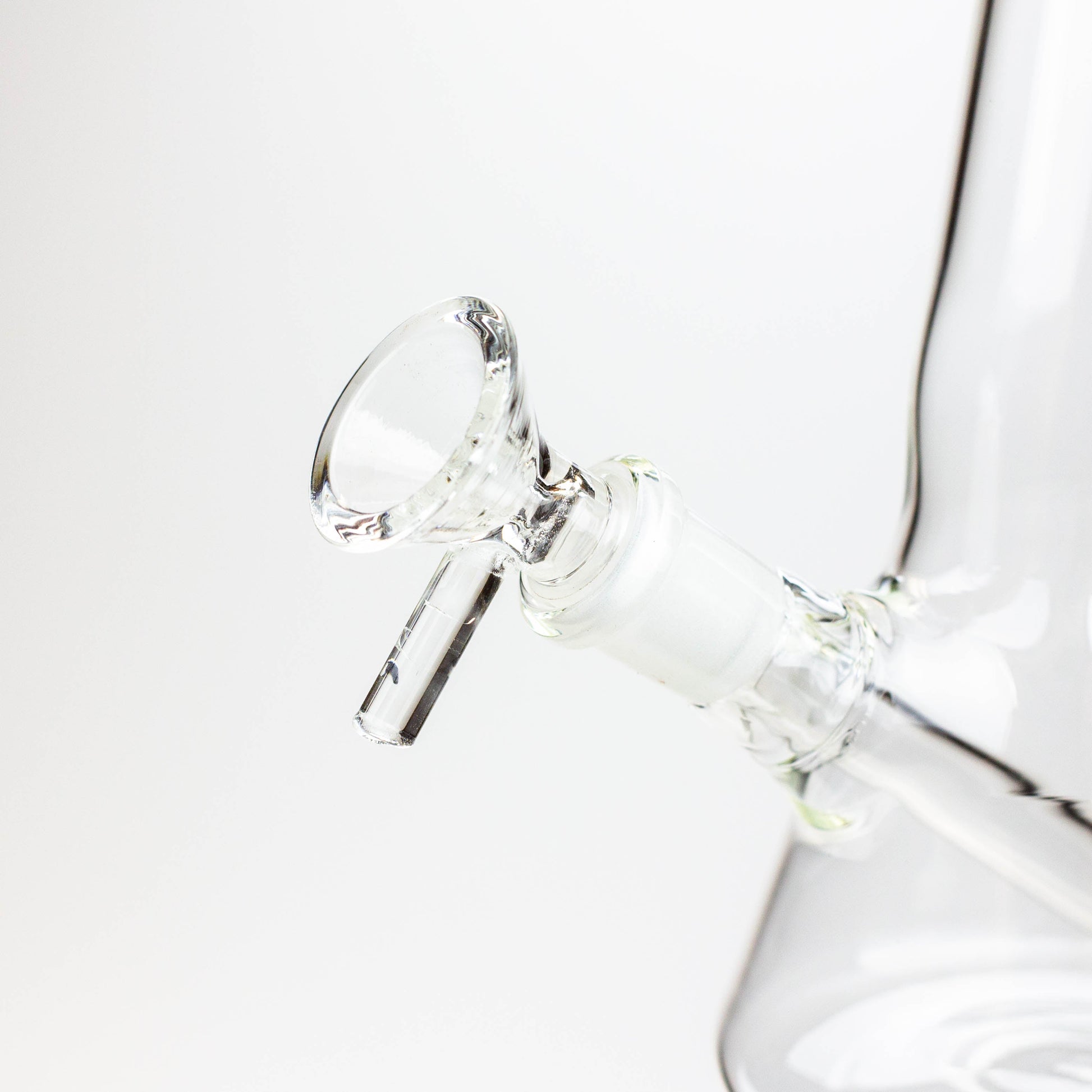 8" Clear glass beaker water bong [ WF001 ] Glass Bong ONE