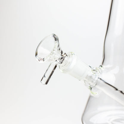 8" Clear glass beaker water bong [ WF001 ] Glass Bong ONE