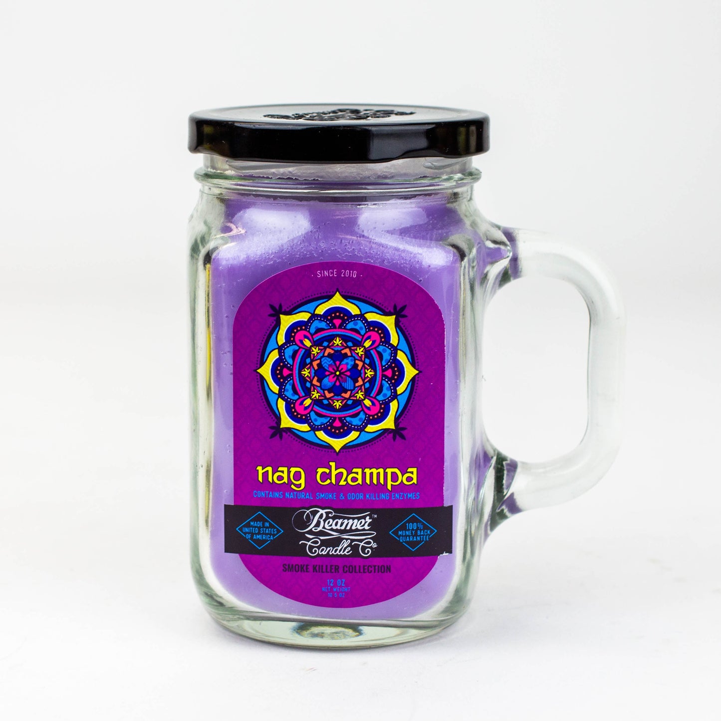 Beamer Candle Co.| Ultra Premium Jar Smoke killer collection candle Candle ONE Nag champa
