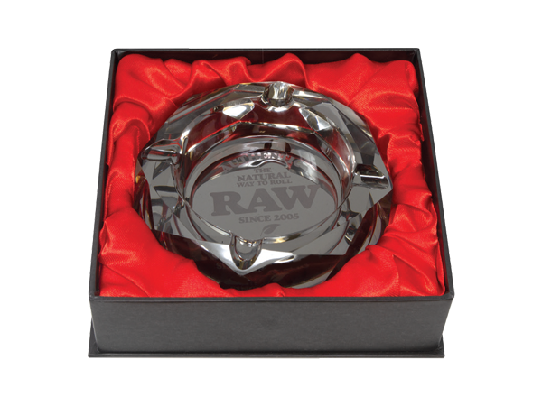 RAW | Prism Glass Ashtray Glass Ashtray ONE