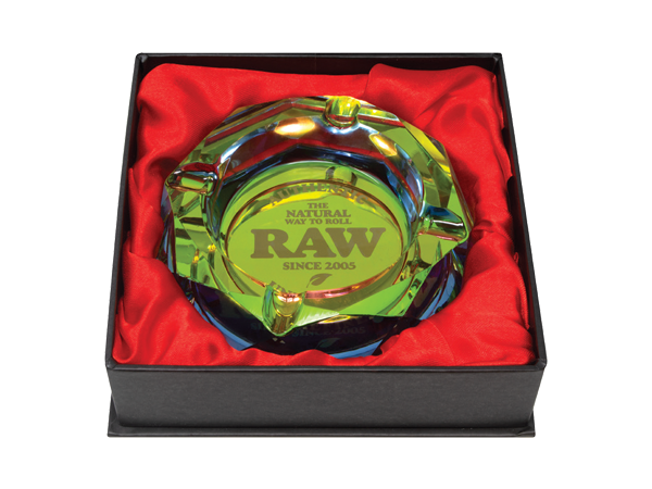 RAW | Prism Glass Ashtray Glass Ashtray ONE