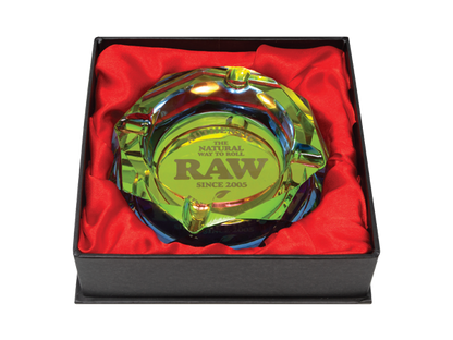 RAW | Prism Glass Ashtray Glass Ashtray ONE
