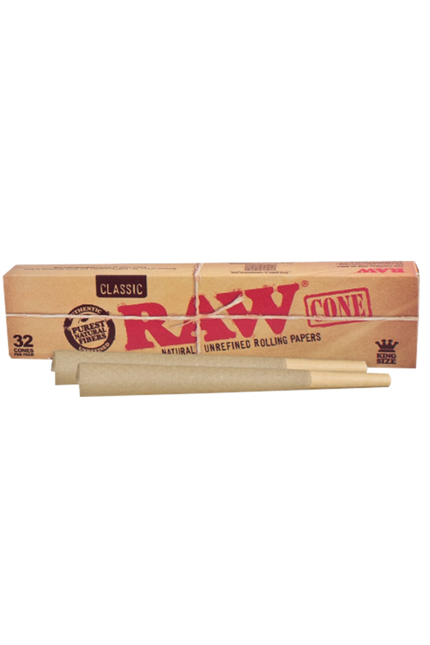 RAW PRE-ROLLED CONE KS – 32/PACK Pre-rolled Cone (Bulk / Tower) ONE