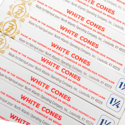 Pre-Rolled Cones - Zig-Zag White 1 1/4 Papers Box of 24 Pre-rolled Cone (Display Pack) ONE