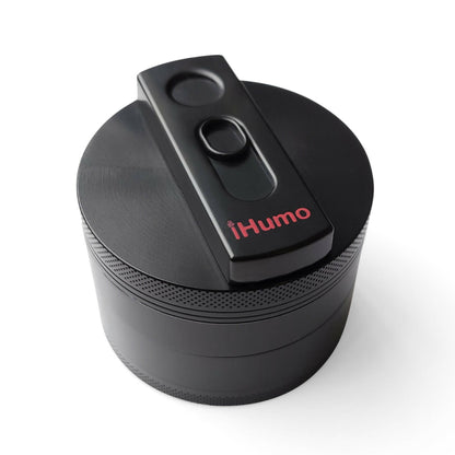 iHUMO | OFFER Best 2 in 1 Grinder & USB Lighter, 4 Parts (63mm) Electronic Grinder iHumo